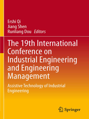 cover image of The 19th International Conference on Industrial Engineering and Engineering Management